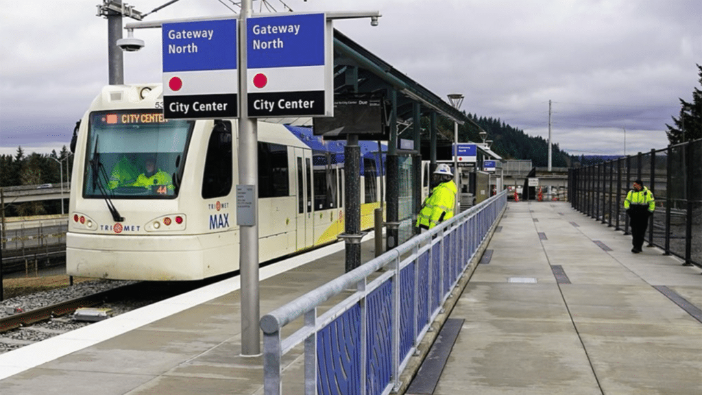 “We appreciate the efforts of the Oregon Legislature to assemble a package that balances funding for all modes of transportation,” TriMet reported April 17. “However, the amount of funding for public transit currently being proposed is not enough to avoid service cuts.” (TriMet Photograph)